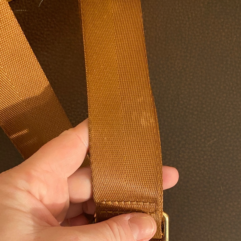 Elegant Tan Backpack for Women great for travel or every day use - Picture 6 of 12